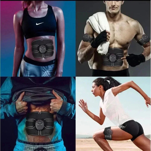 ABS Arms Leg Electric Muscle Strengthening & Fat Burning Stimulater New - Picture 1 of 9